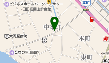 コーヒー財津の地図画像