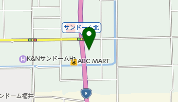 韓丼 鯖江店の地図画像