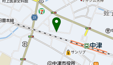 ひのでグリルの地図画像