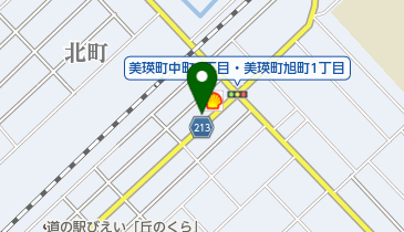 びえい和牛と旬彩 炭火割烹 亀鶴の地図画像