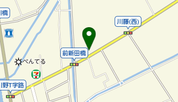 タイ料理 サミラーの地図画像