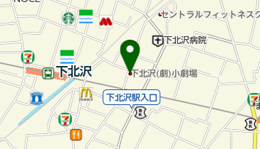 下北 しずるの地図画像