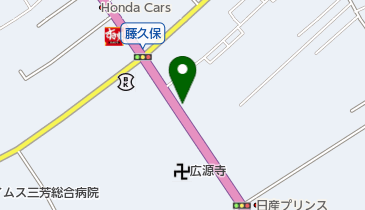 ラーメン勝武の地図画像