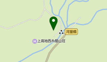 trois cinq 上高地店の地図画像