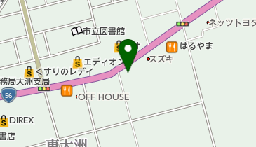 薩摩の牛太 大洲店の地図画像