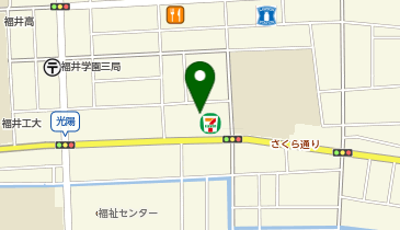 韓国料理 ふる里の地図画像