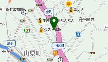 海街食堂の地図画像