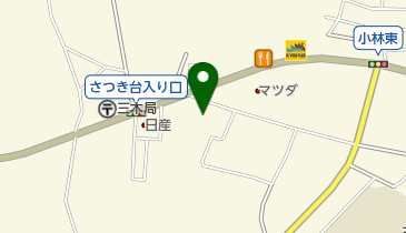 梟の地図画像