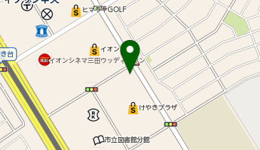 山のカフェ&レストラン 上高地あずさ珈琲 三田けやきプラザ店の地図画像