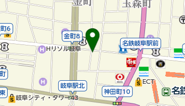 餃子酒場 ドラゴンの地図画像