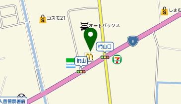 四川料理海香村の地図画像