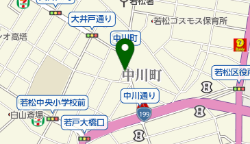 居酒屋大将の地図画像