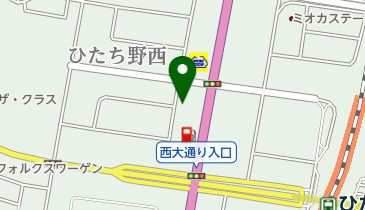 蔵出醤油からあげ本舗いのいち ひたち野うしくの地図画像