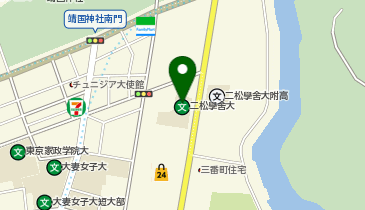 二松学舎大学 九段キャンパス 学生食堂の地図画像