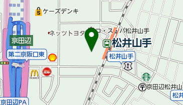 山手食堂の地図画像