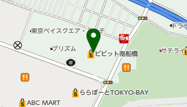 ドトールコーヒーショップ ビビット南船橋店の地図画像