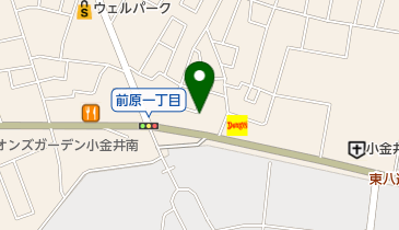 からやま 小金井前原店の地図画像