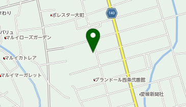 kitchen しゃいんの地図画像