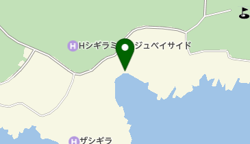 地中海料理 シギラタートルベイの地図画像