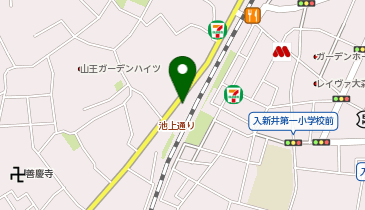 ケララの風 モーニングの地図画像