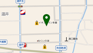 味処 湯楽里の地図画像