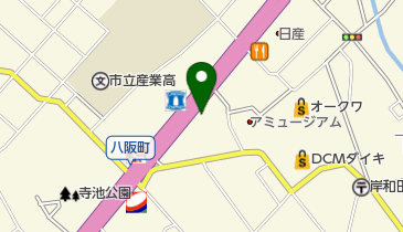 キッチンバー小麦の地図画像