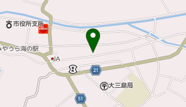 大三島ブリュワリーの地図画像