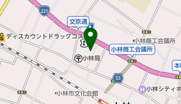 来々軒の地図画像