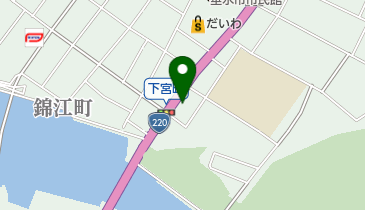 とんぼラーメンの地図画像