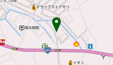 鮨つかさの地図画像