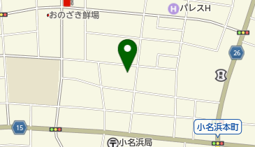 和食 いなびかりの地図画像