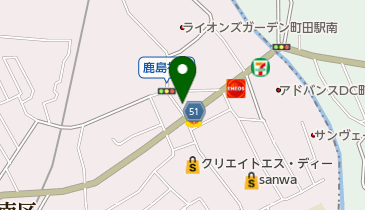 光華苑 (町田店)の地図画像