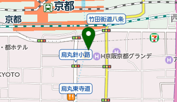 吉象カレーの地図画像