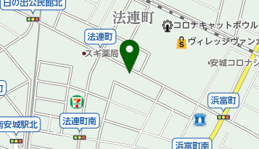 酒食百景 松の地図画像