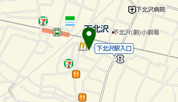 梅干しサワー専門店の地図画像
