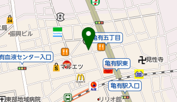 ピッツェリア クレスの地図画像