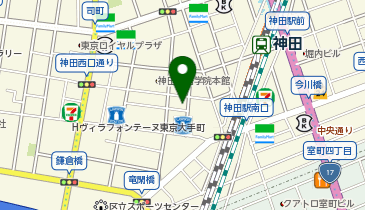魚串さくらさく 神田西口店の地図画像