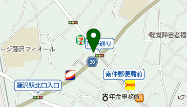 N+ coffee standの地図画像