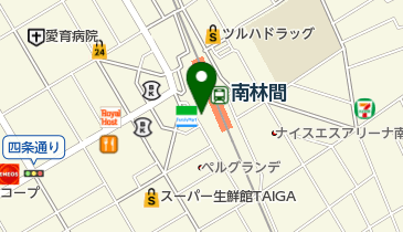 焼肉レストラン 大豊閣の地図画像