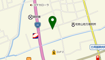 くりすたる珈琲の地図画像