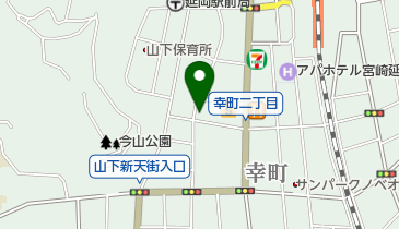 甲斐うなぎ屋の地図画像