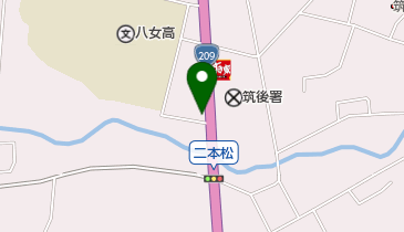 天風堂 (筑後本店)の地図画像