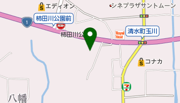 キッチンかわせみの地図画像