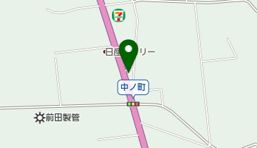 本場インド料理 ガネスの地図画像