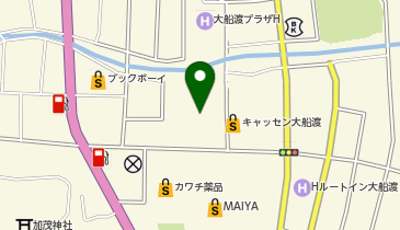 山福の地図画像