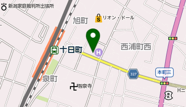 繁蔵田麦そばの地図画像