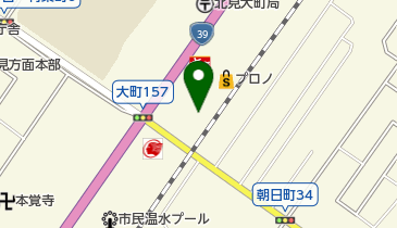 クリシュナ 北見本店の地図画像