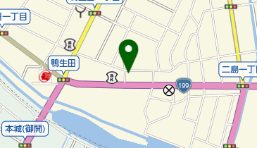 本場インド料理 BINA 若松店の地図画像