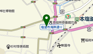 食事と喫茶 もとまちの地図画像