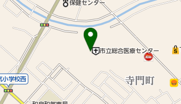 和泉市立総合医療センター 外来食堂の地図画像